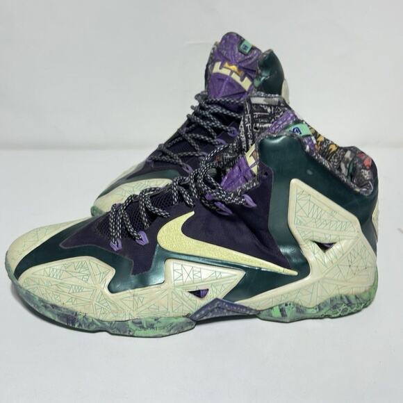 647780 735 Nike LeBron 11 Premium ASG Nola Gumbo Multicolor LeBron Size 8 Mens main image 10